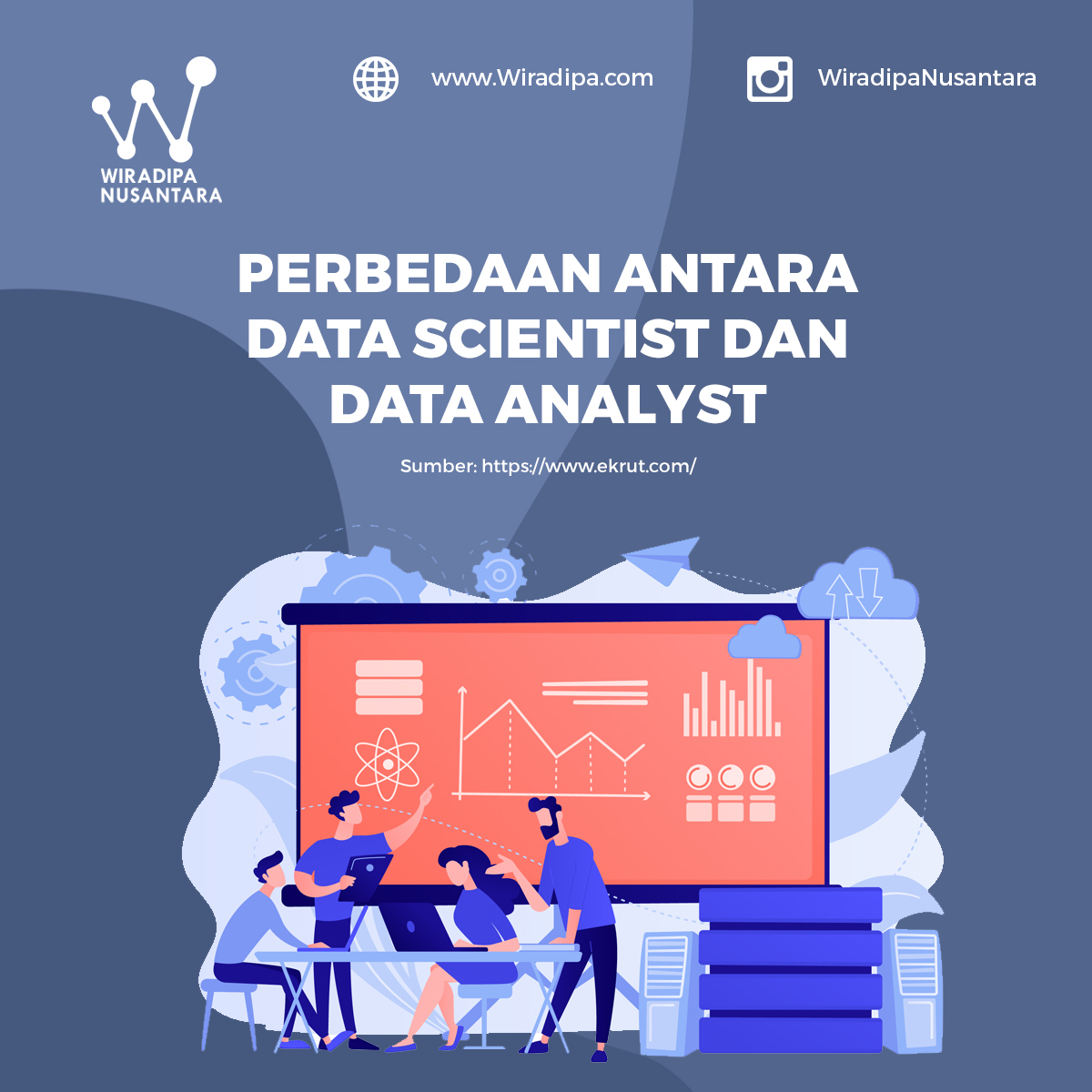 Perbedaan antara Data Scientist dan Data Analyst Images