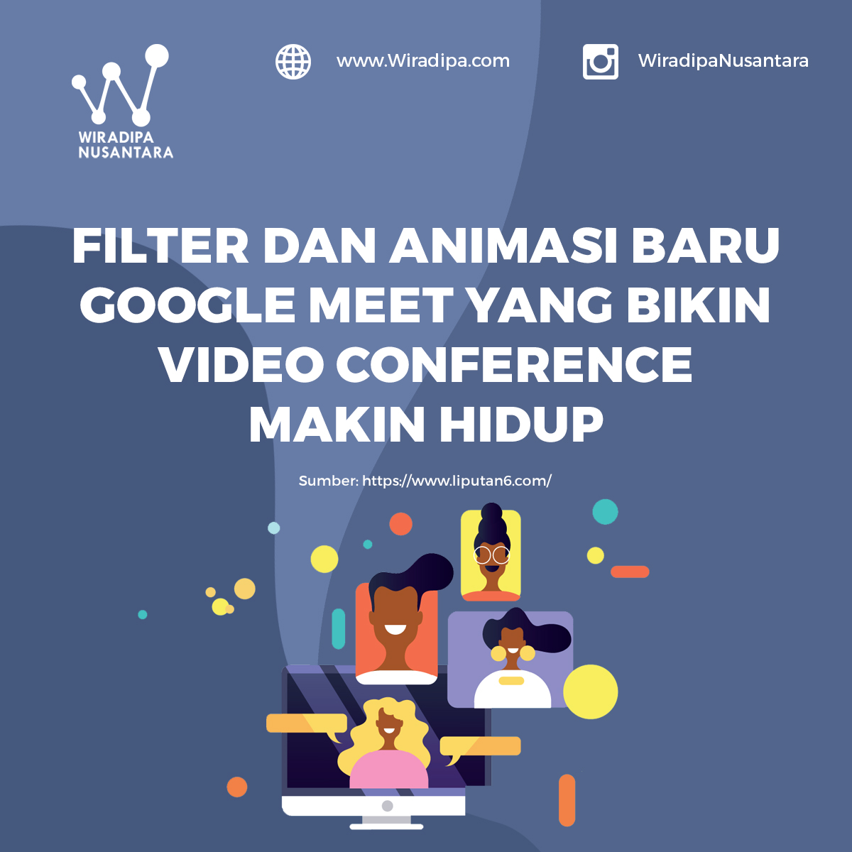 Filter dan Animasi Baru Google Meet yang Bikin Video Conference Makin Hidup Images