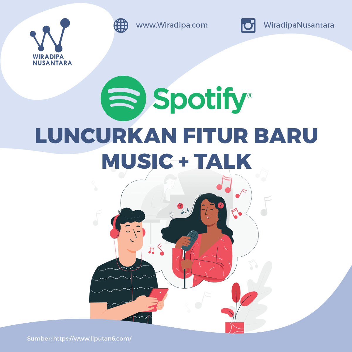 Spotify Luncurkan Fitur Baru Music + Talk Images