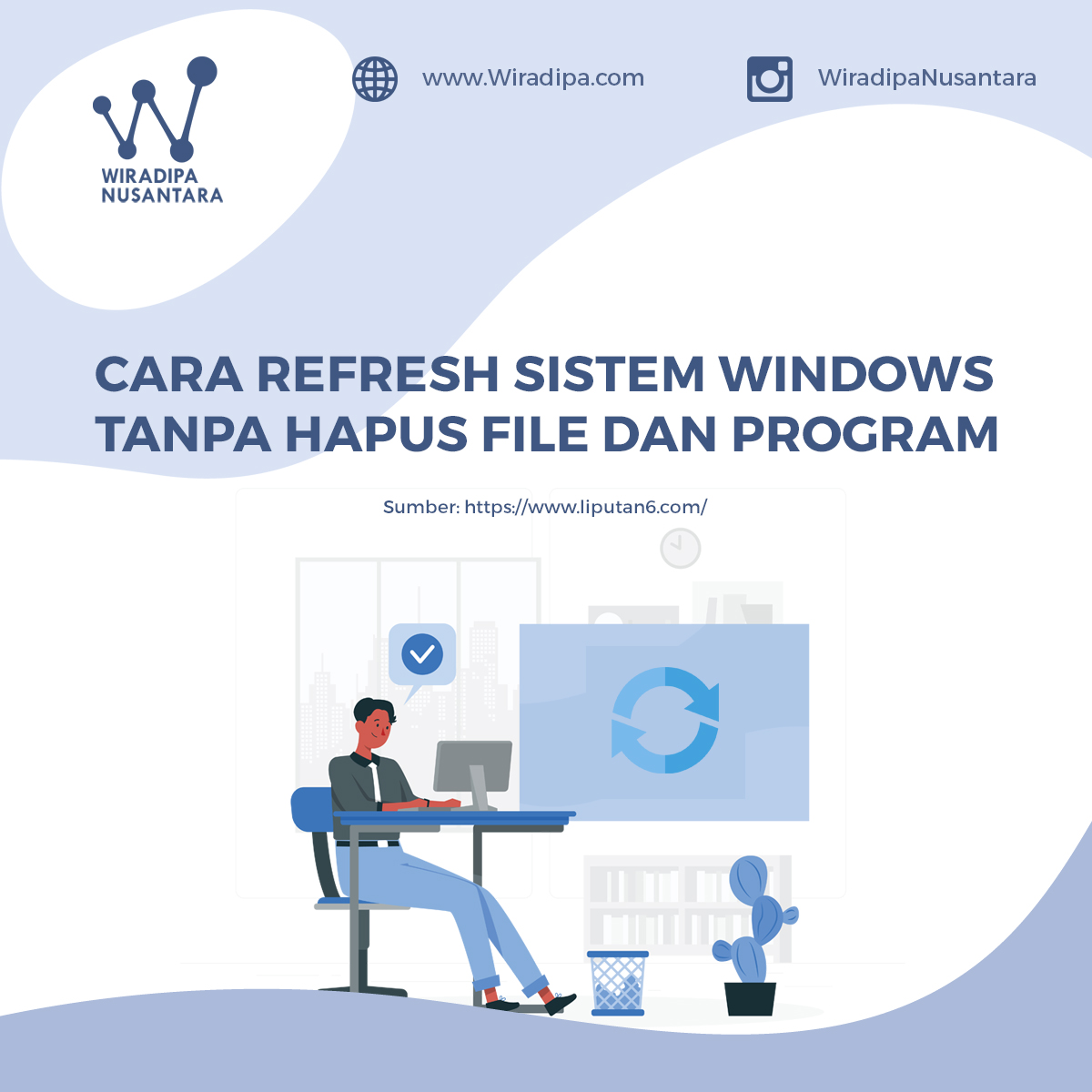 Cara Refresh Sistem Windows tanpa Hapus File dan Program Images
