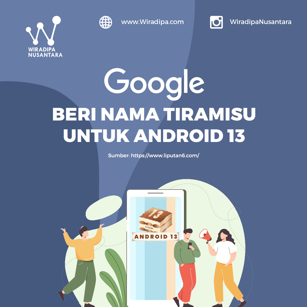 Google Beri Nama Tiramisu untuk Android 13 Images