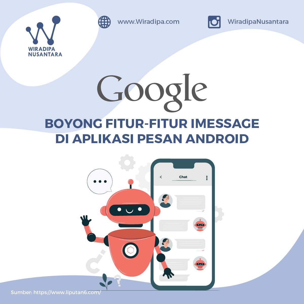 Google Boyong Fitur-Fitur iMessage di Aplikasi Pesan Android Images