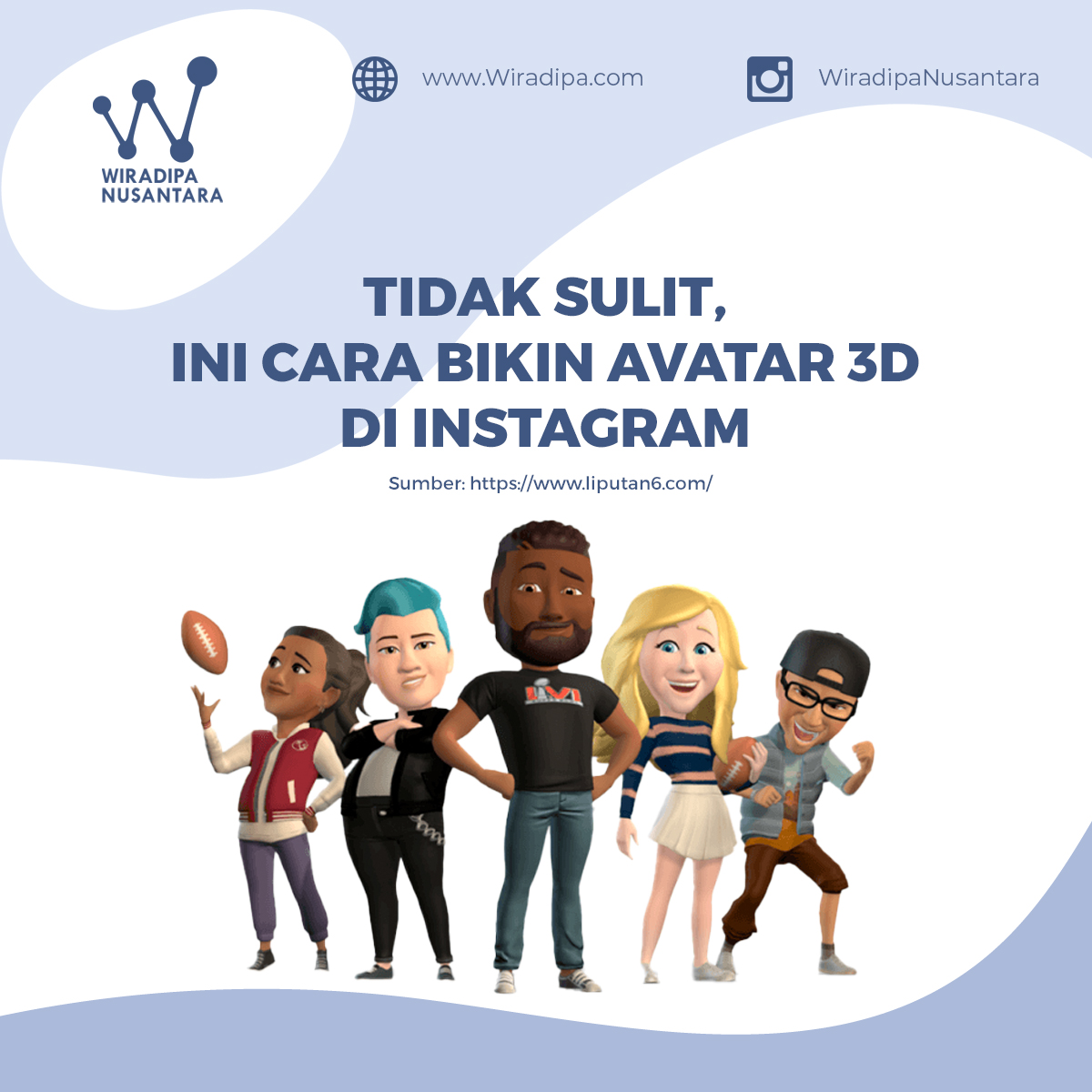 Tidak Sulit, Ini Cara Bikin Avatar 3D di Instagram Images