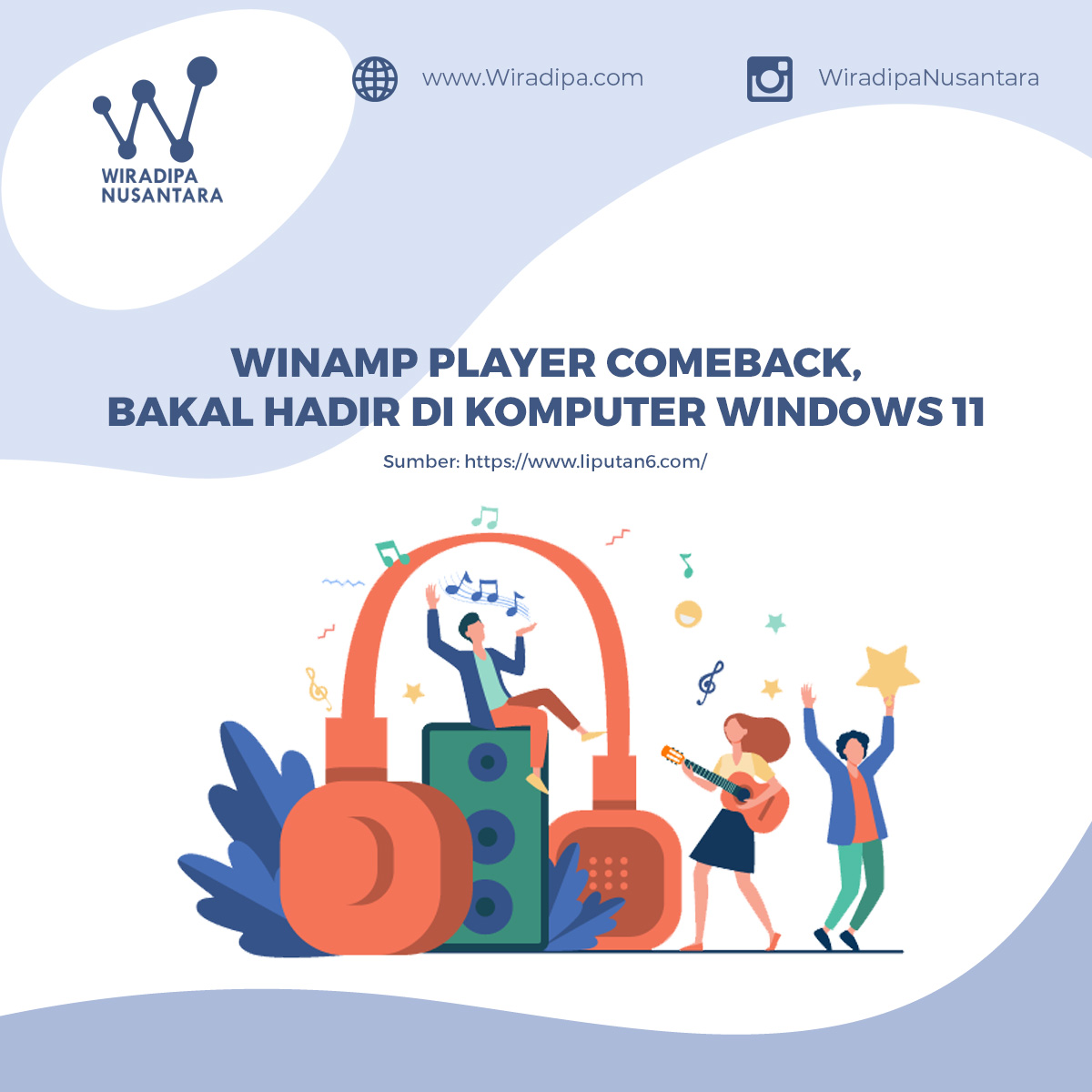 Winamp Player Comeback, Bakal Hadir di Komputer Windows 11 Images