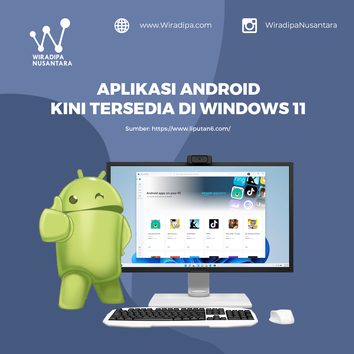 Aplikasi Android Kini Tersedia di Windows 11 Images