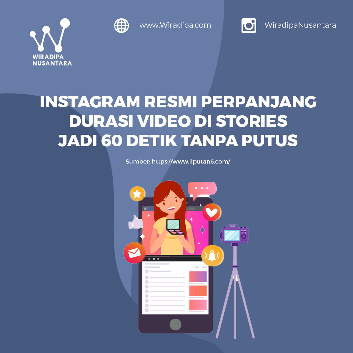 Instagram Resmi Perpanjang Durasi Video di Stories Jadi 60 Detik Tanpa Putus Images