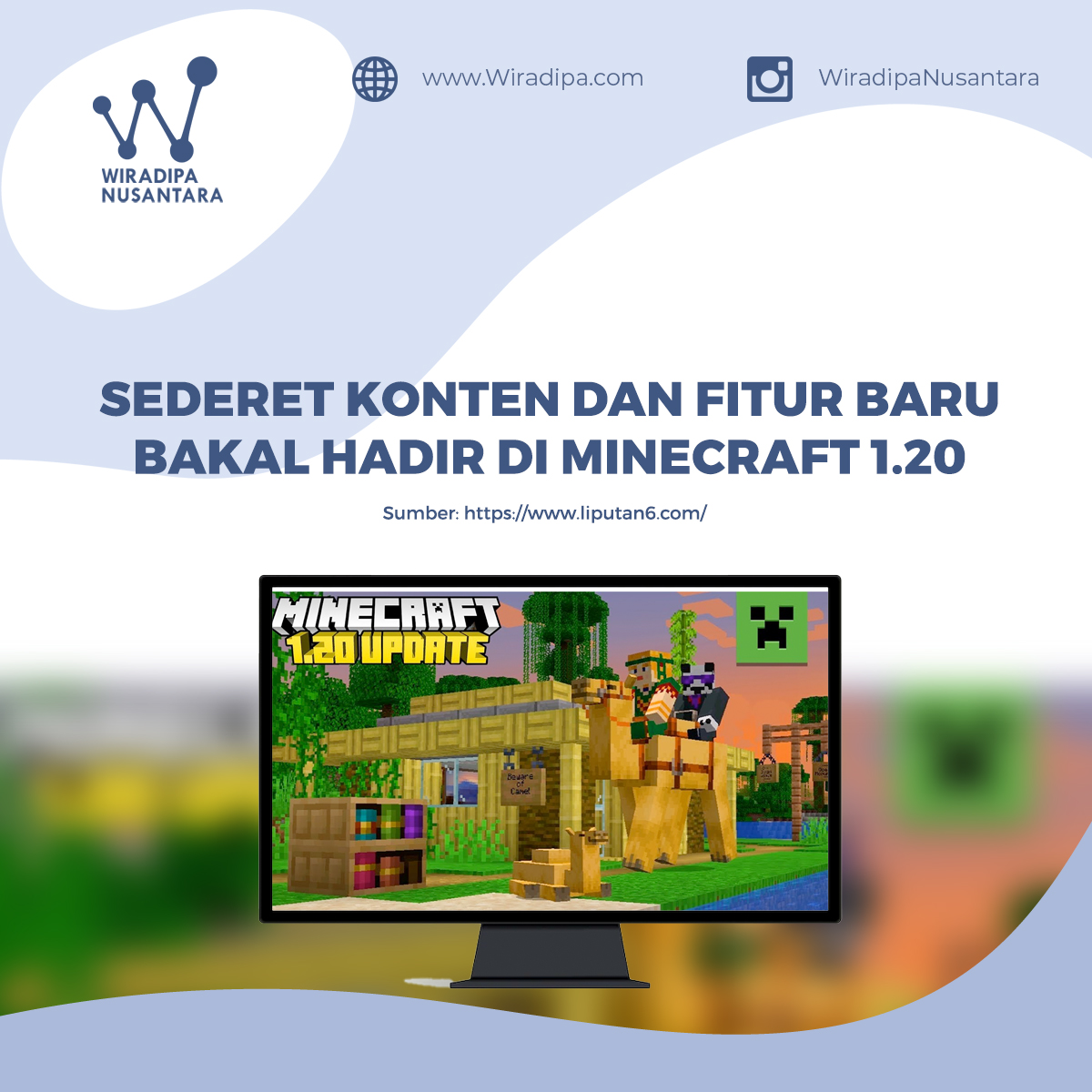 Sederet Konten dan Fitur Baru Bakal Hadir di Minecraft 1.20 Tujuh karakter default baru Images