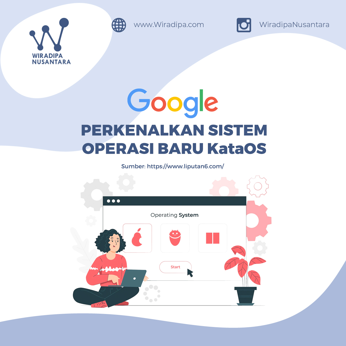 Google Perkenalkan Sistem Operasi Baru KataOS Images