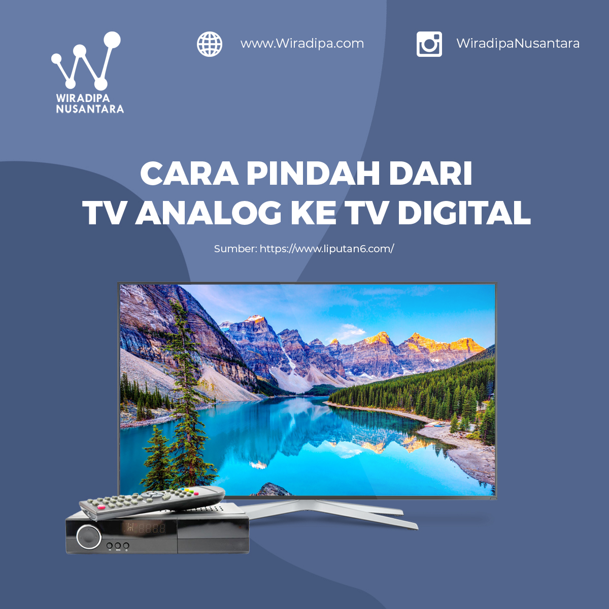 Cara Pindah dari TV Analog ke TV Digital Images