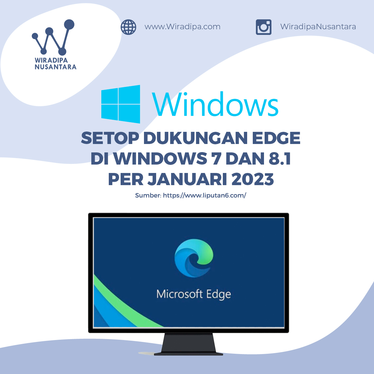 Microsoft Setop Dukungan Edge di Windows 7 dan 8.1 per Januari 2023 Images
