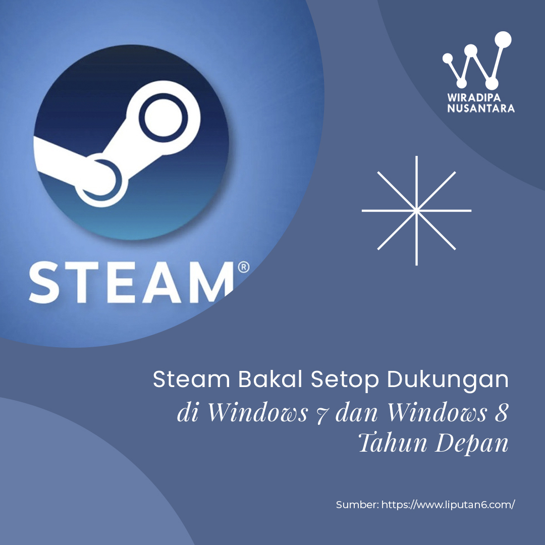Steam Bakal Setop Dukungan di Windows 7 dan Windows 8 Tahun Depan Images