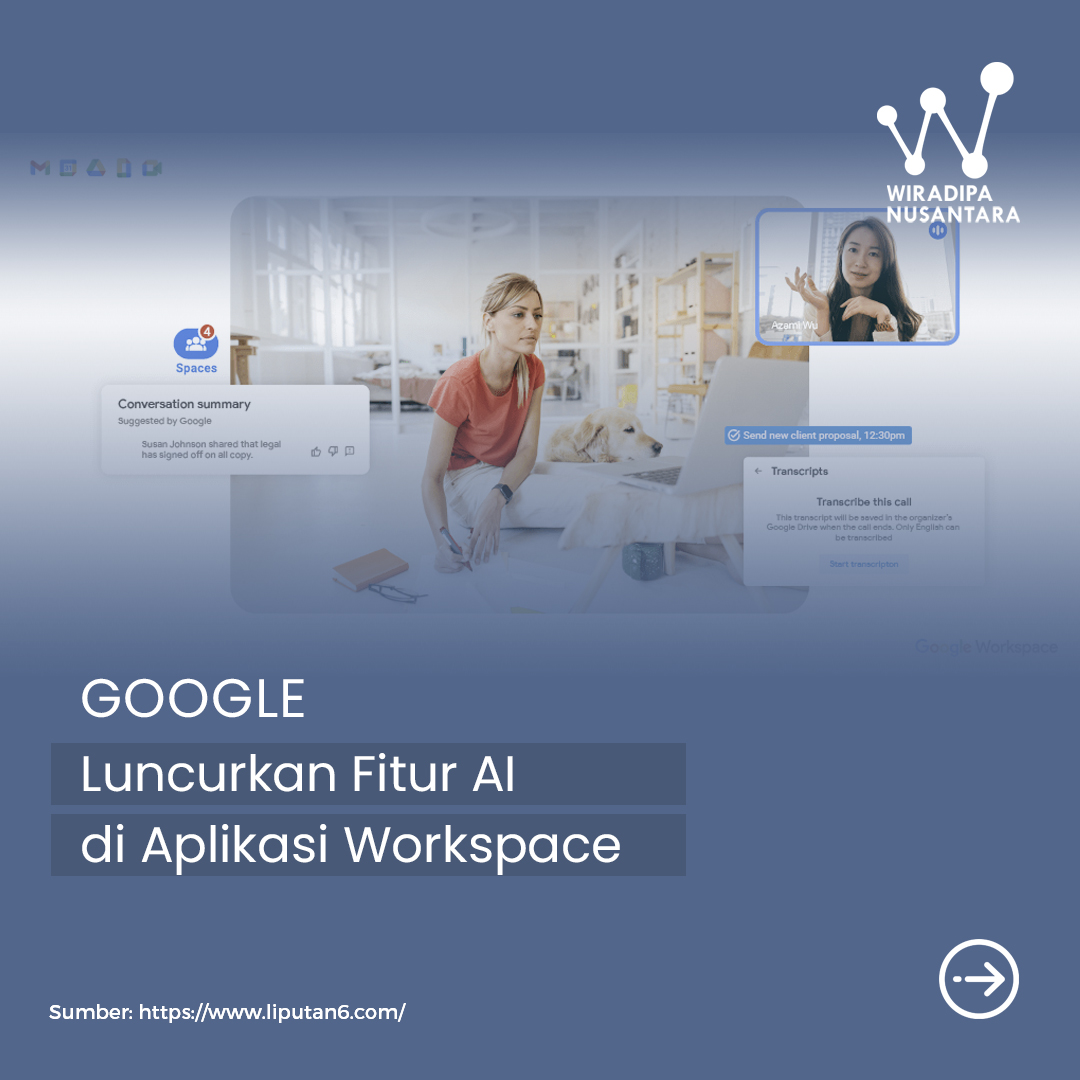 Google Luncurkan Fitur AI di Aplikasi Workspace Images