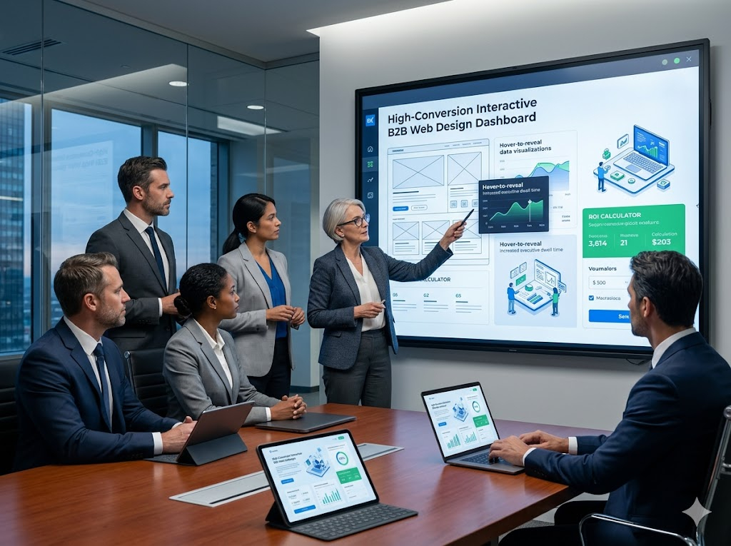 Interactive Website Design: The Secret to Increasing Executive Dwell Time images