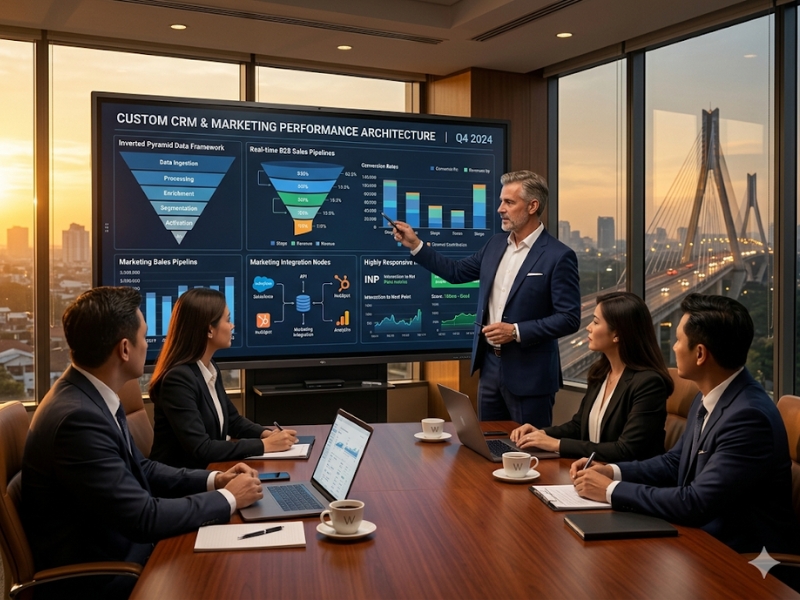 Custom CRM System: The Secret to Tracking B2B Marketing ROI Image